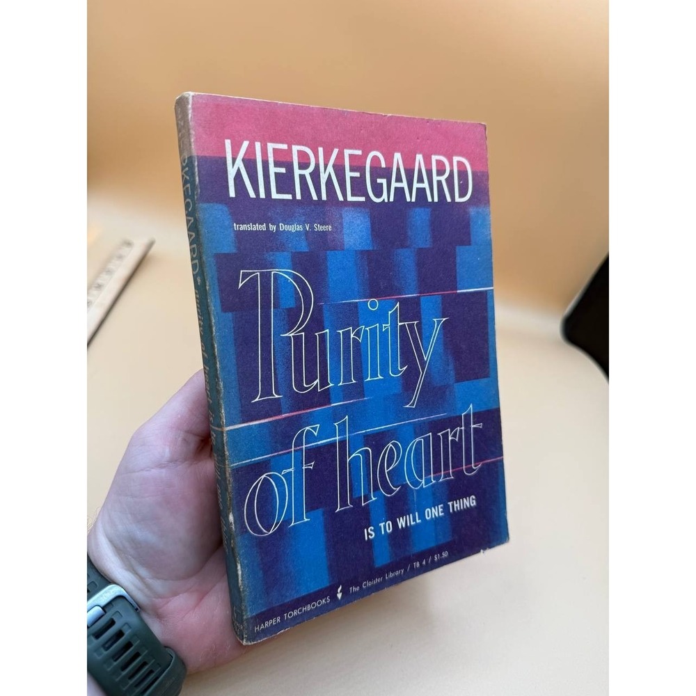 PURITY OF HEART IS TO WILL ONE THING SPIRITUAL PREPERATION By Soren Kierkegaard